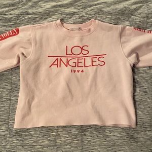Los Ángeles cropped sweater